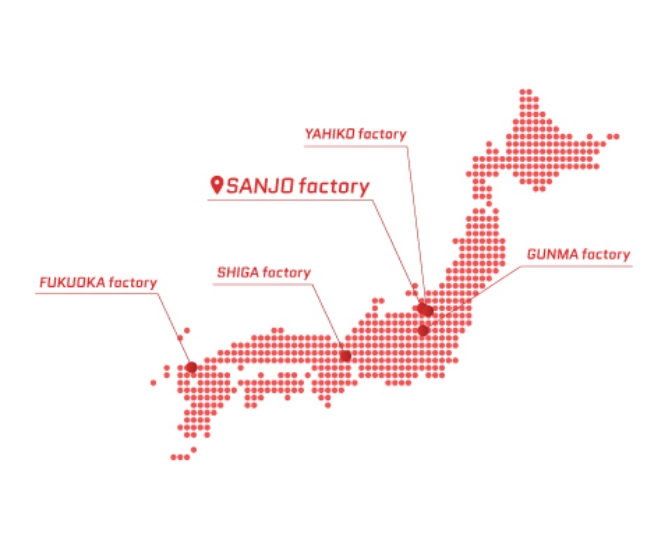 Location of Factory Sites